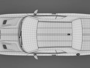 dodge challenger srt hellcat go mangoo 2017 3D Model