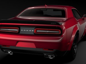 dodge challenger srt hellcat widebody 2018 Model 3D