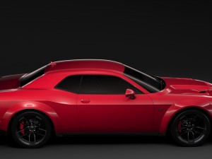 dodge challenger srt hellcat widebody 2018 Model 3D