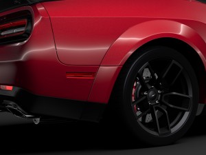 dodge challenger srt hellcat widebody 2018 Model 3D
