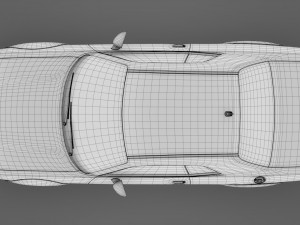dodge challenger srt hellcat widebody 2018 Model 3D