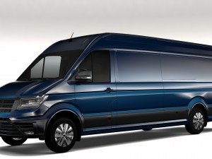 wv crafter van l4h2 2017 3D 모델