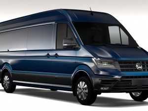 wv crafter van l4h2 2017 3D 모델