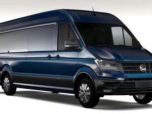 wv crafter van l4h2 2017 3D Model