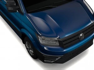 wv crafter van l4h2 2017 3D Model