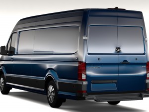 wv crafter van l4h2 2017 3D 모델