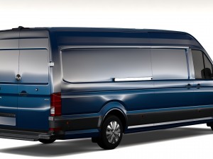 wv crafter van l4h2 2017 3D 모델