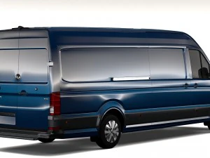 wv crafter van l4h2 2017 3D Model