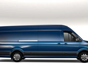 wv crafter van l4h2 2017 3D Model