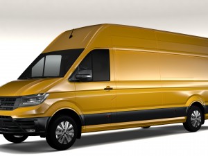 wv crafter van l4h3 2017 3D-Modell