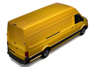 wv crafter van l4h3 2017 3D-Modell