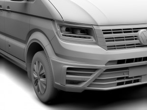 wv crafter van l4h3 2017 3D-Modell