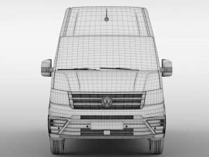 wv crafter van l4h3 2017 3D-Modell