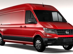 wv crafter van l3h2 2017 Modelo 3D