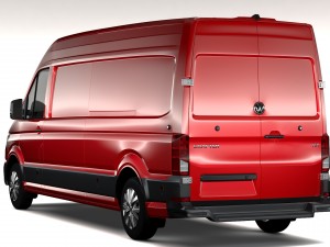 wv crafter van l3h2 2017 Modelo 3D