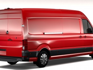 wv crafter van l3h2 2017 Modelo 3D
