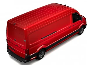 wv crafter van l3h2 2017 3D Model