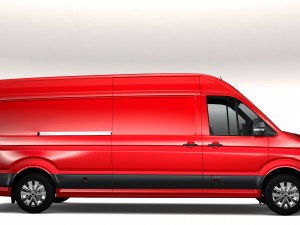 wv crafter van l3h2 2017 Modelo 3D
