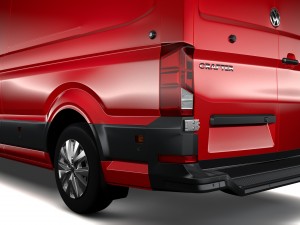 wv crafter van l3h2 2017 Modelo 3D