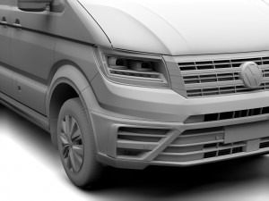 wv crafter van l3h2 2017 Modelo 3D