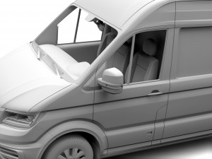 wv crafter van l3h2 2017 Modelo 3D