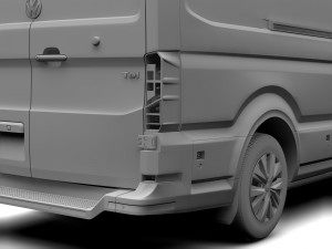 wv crafter van l3h2 2017 Modelo 3D