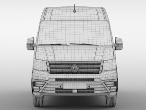 wv crafter van l3h2 2017 Modelo 3D