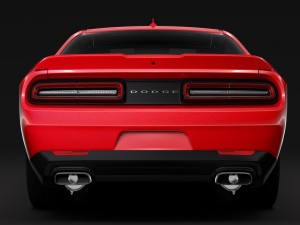 dodge challenger gt awd 2017 Model 3D