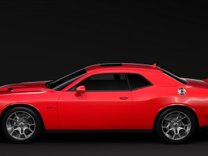 dodge challenger gt awd 2017 Model 3D