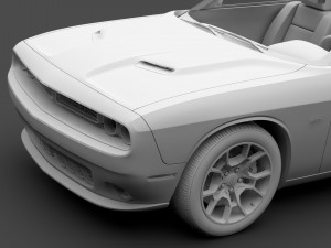 dodge challenger gt awd 2017 Model 3D