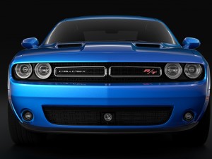 dodge challenger rt classic widebody 2017 3D 모델