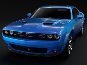 dodge challenger rt classic widebody 2017 3D 模型