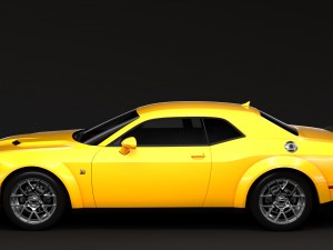 dodge challenger rt scat pack widebody 2017 Model 3D