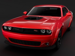 dodge challenger rt shaker widebody 2017 Modèle 3D