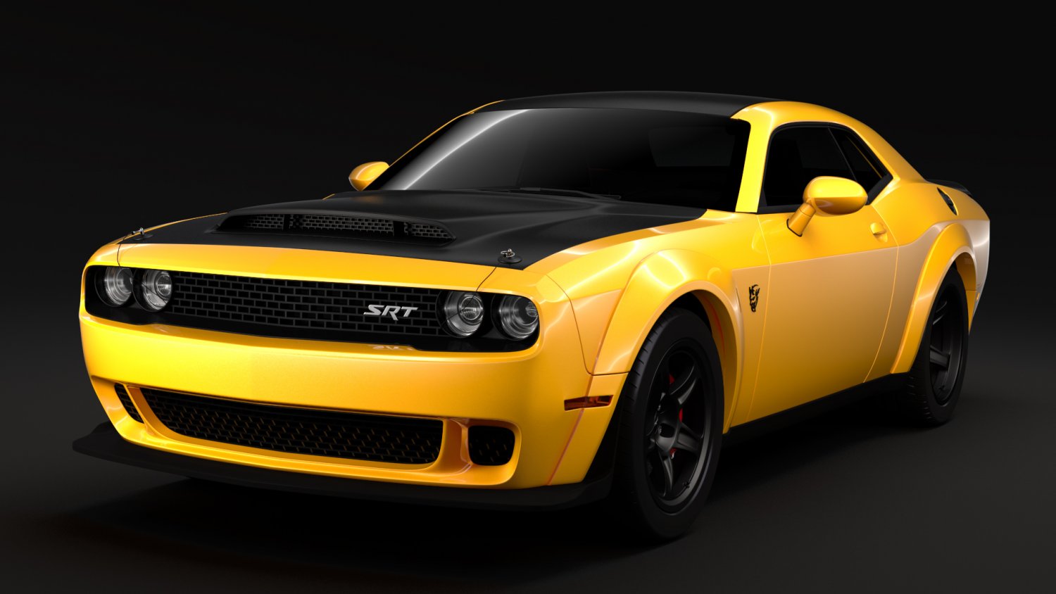 Dodge Challenger Srt Demon Prototype 2018 3d Model In Sport Cars 3dexport