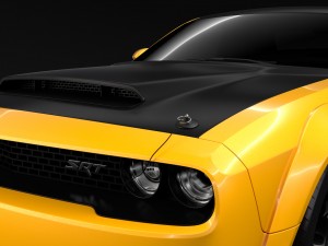 dodge challenger srt demon prototype 2018 3D 模型