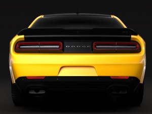 dodge challenger srt demon prototype 2018 3D 模型