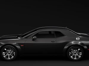 dodge challenger srt widebody 2017 3D Model