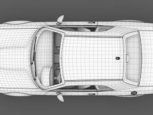 dodge challenger srt widebody 2017 3D Model