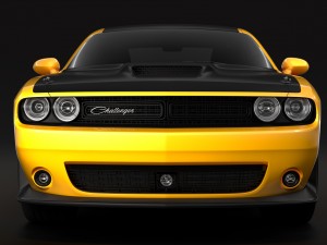 dodge challenger ta 392 2017 3D Модель