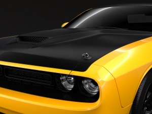 dodge challenger ta 392 2017 Modelo 3D