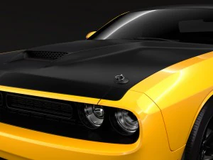 dodge challenger ta 392 2017 3D Model