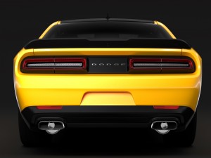 dodge challenger ta 392 2017 Modelo 3D