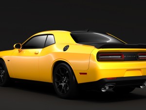 dodge challenger ta 392 2017 Modelo 3D