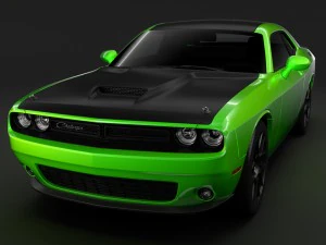 dodge challenger ta 2017 3D Model