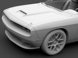 dodge challenger ta 2017 Modelo 3D