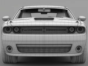 dodge challenger ta 2017 3D Model