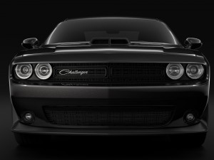 mopar dodge challenger 2017 3D Model