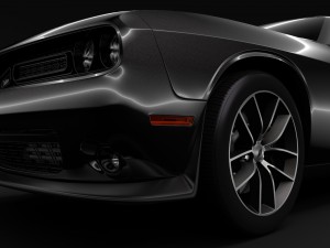 mopar dodge challenger 2017 Modelo 3D