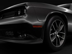 mopar dodge challenger 2017 3D Model
